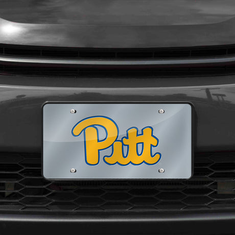 NCAA Pitt Panthers Laser Cut Tag Silver Packaged Fan Gear NCAA Pitt Panthers