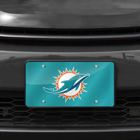 NFL Miami Dolphins Laser Cut Tag Color Packaged Fan Gear NFL Miami Dolphins