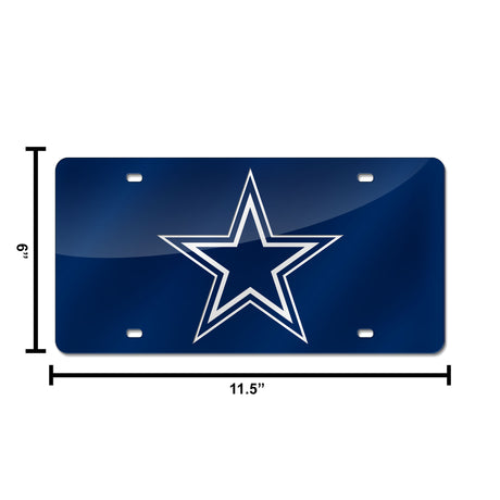 NFL Dallas Cowboys Laser Cut Tag Color Packaged Fan Gear NFL Dallas Cowboys