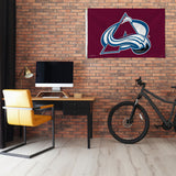 NHL Colorado Avalanche Banner Flag 3x5 Fan Gear NHL Colorado Avalanche