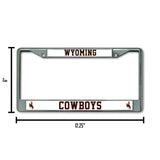 NCAA Wyoming Cowboys License Frame Fan Gear NCAA Wyoming Cowboys