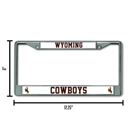 NCAA Wyoming Cowboys License Frame Fan Gear NCAA Wyoming Cowboys