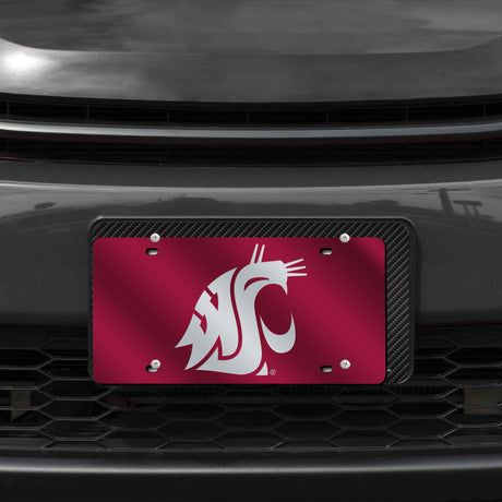 NCAA Washington State Cougars - WSU Laser Cut Tag Fan Gear NCAA Washington State Cougars