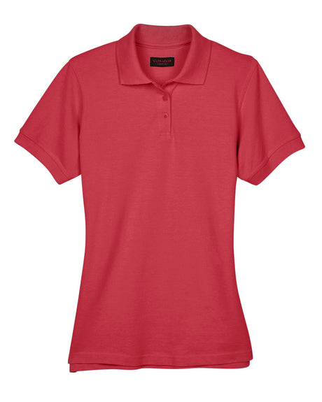 UltraClub Ladies' Classic Piqué Polo Womens Apparel Shirts & Tops