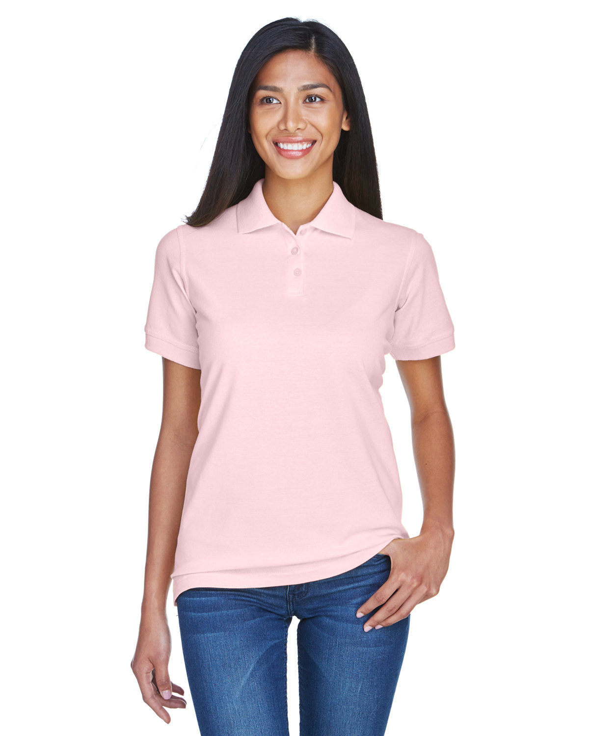 UltraClub Ladies' Classic Piqué Polo Womens Apparel Shirts & Tops