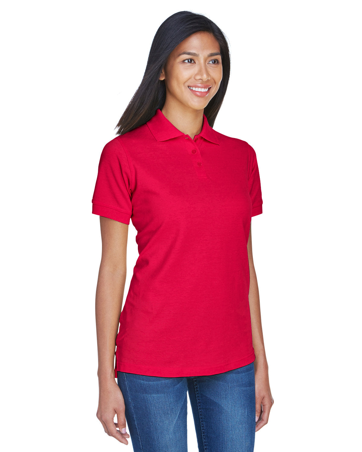 UltraClub Ladies' Classic Piqué Polo Womens Apparel Shirts & Tops