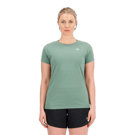 New Balance Women's Relentless Heathertech T-Shirt New Balance