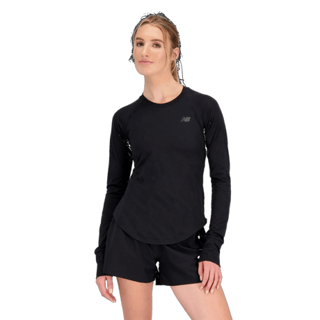 New Balance Women's Q Speed Jacquard Long Sleeve New Balance