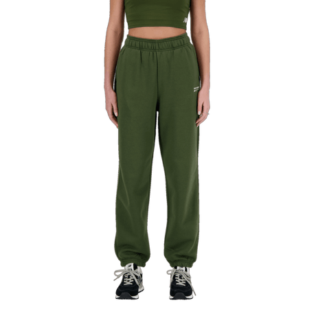 New Balance Women's Linear Heritage Brushed Back Fleece Sweatpant New Balance