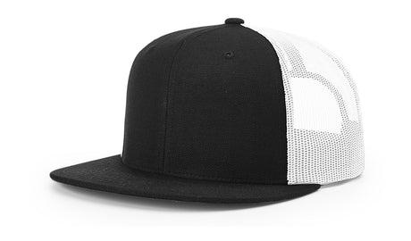 Richardson Acrylic-Wool Blend Flatbill Trucker Hat Richardson