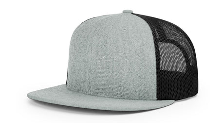 Richardson Acrylic-Wool Blend Flatbill Trucker Hat Richardson