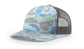 Richardson Printed Five Panel Trucker Hat Richardson