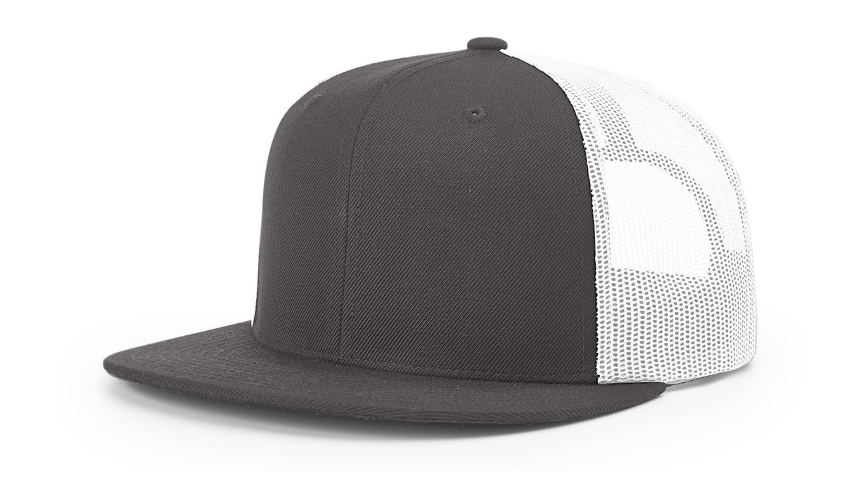 Richardson Acrylic-Wool Blend Flatbill Trucker Hat Richardson