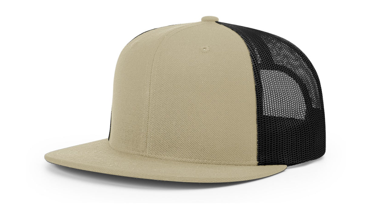 Richardson Acrylic-Wool Blend Flatbill Trucker Hat Richardson