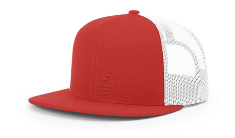 Richardson Acrylic-Wool Blend Flatbill Trucker Hat Richardson