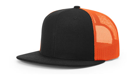 Richardson Acrylic-Wool Blend Flatbill Trucker Hat Richardson
