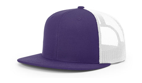 Richardson Acrylic-Wool Blend Flatbill Trucker Hat Richardson