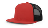 Richardson Acrylic-Wool Blend Flatbill Trucker Hat Richardson