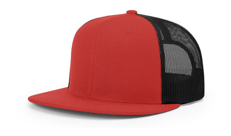 Richardson Acrylic-Wool Blend Flatbill Trucker Hat Richardson