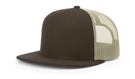 Richardson Acrylic-Wool Blend Flatbill Trucker Hat Richardson