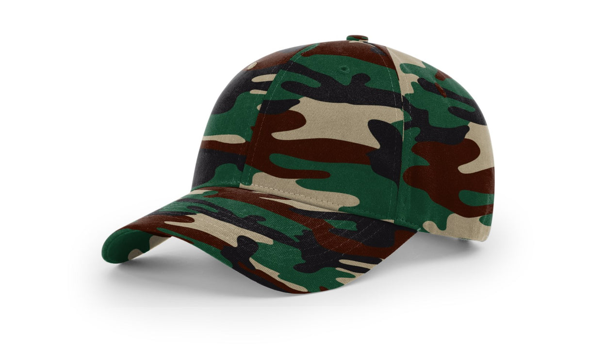 Richardson Casual Twill Camo Strapback Hat Richardson