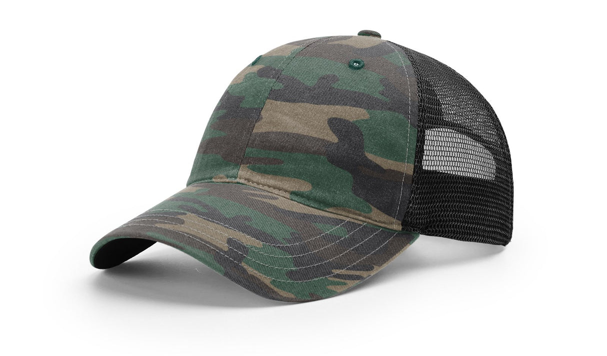 Richardson Garment Washed Printed Trucker Hat Richardson