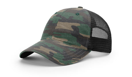 Richardson Garment Washed Printed Trucker Hat Richardson
