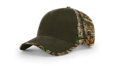 Richardson Duck Cloth Front with Camo Back Hat Richardson