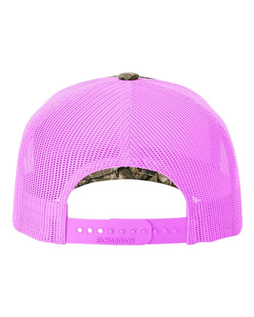 Richardson Printed Five Panel Trucker Hat Richardson