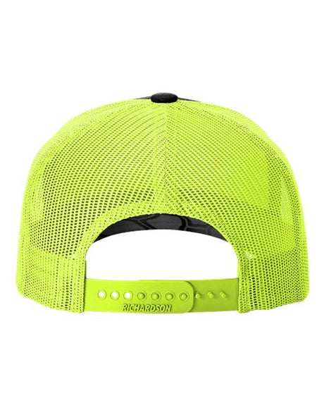 Richardson Printed Five Panel Trucker Hat Richardson