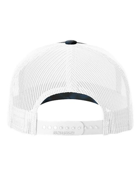 Richardson Printed Five Panel Trucker Hat Richardson