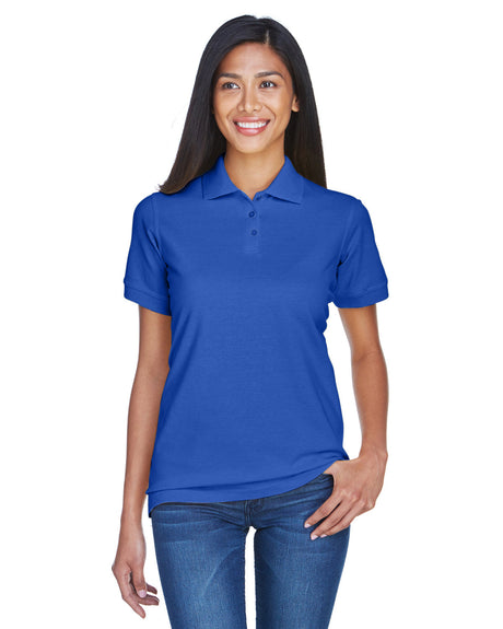UltraClub Ladies' Classic Piqué Polo Womens Apparel Shirts & Tops