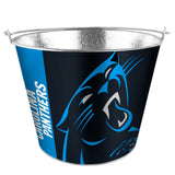 BOELTER Carolina Panthers Hype Design 5 Quart Bucket Fan Gear NFL Carolina Panthers