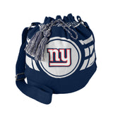 Little Earth New York Giants Bucket Style Ripple Drawstring Bag Fan Gear NFL New York Giants