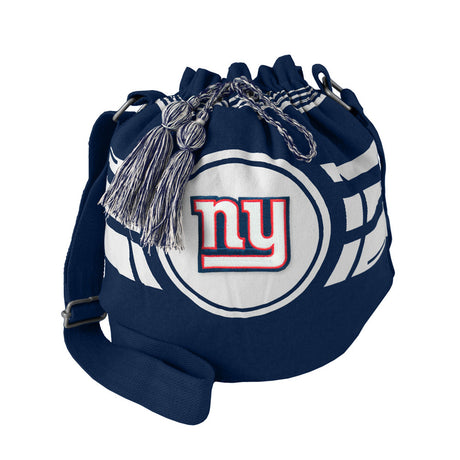 Little Earth New York Giants Bucket Style Ripple Drawstring Bag Fan Gear NFL New York Giants