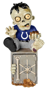 Forever Collectibles Indianapolis Colts Zombie Bank Figurine Fan Gear NFL Indianapolis Colts