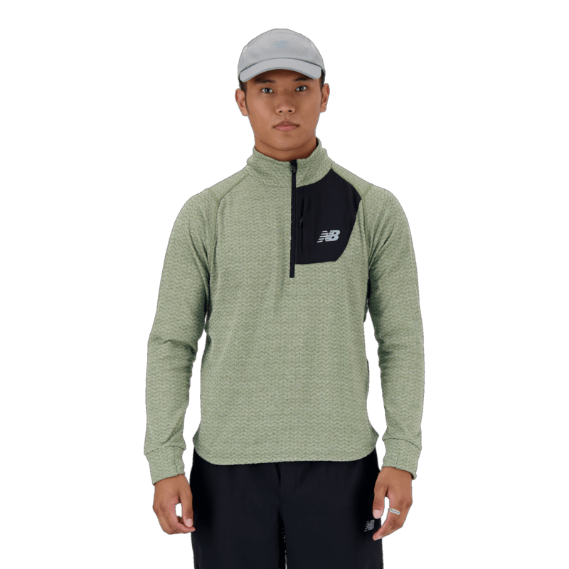 New Balance Men's Heat Grid Half Zip Shirt New Balance