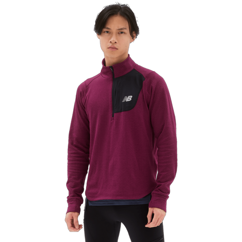 New Balance Men's Heat Grid Half Zip Shirt New Balance