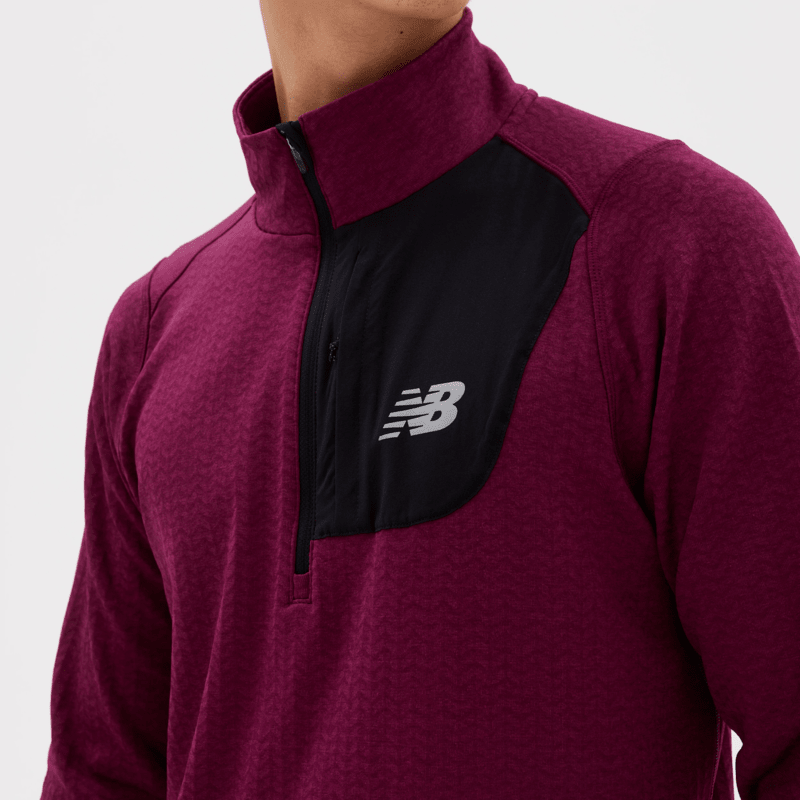 New Balance Men's Heat Grid Half Zip Shirt New Balance