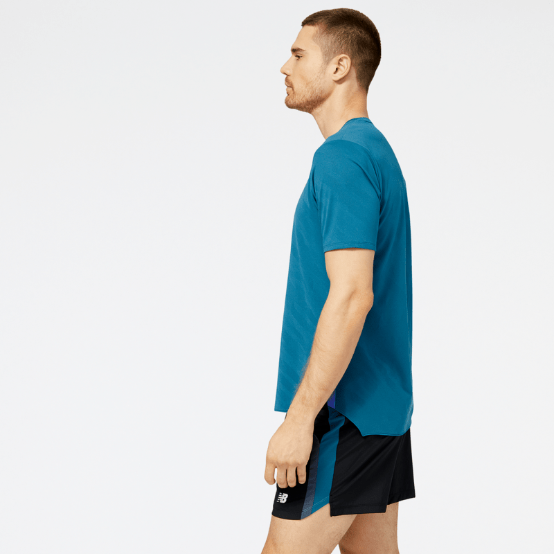 New Balance Men's Q Speed Jacquard Short Sleeve New Balance