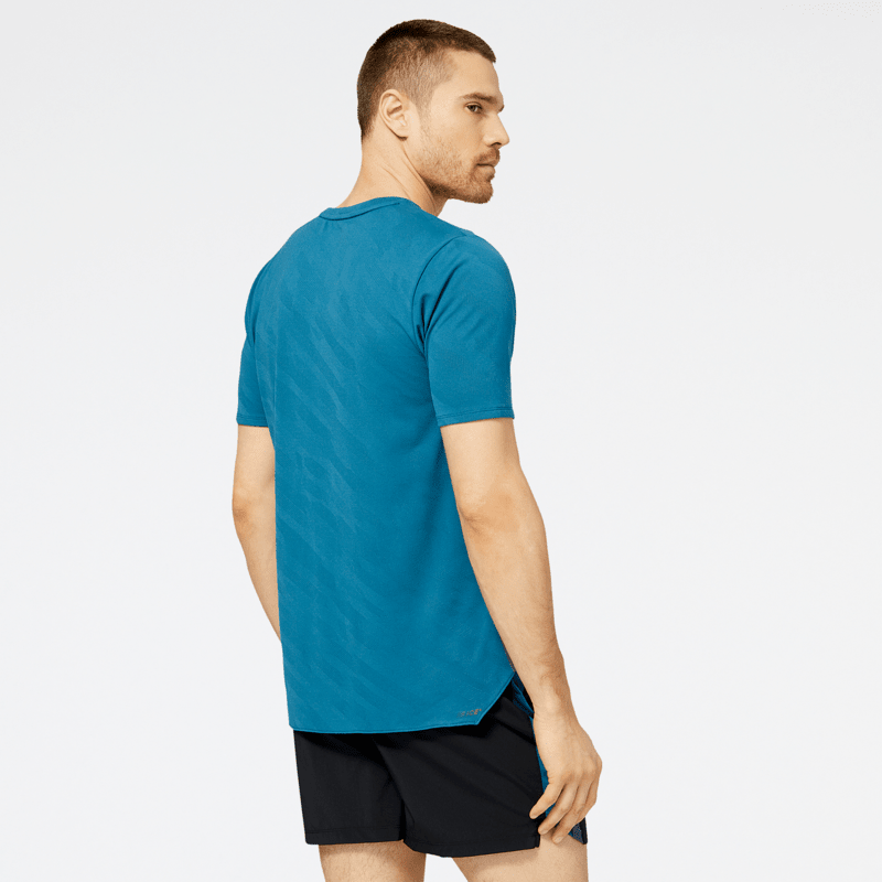 New Balance Men's Q Speed Jacquard Short Sleeve New Balance