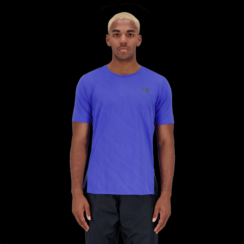 New Balance Men's Q Speed Jacquard Short Sleeve New Balance