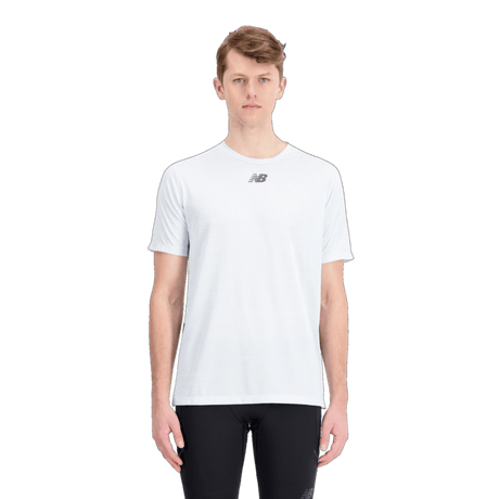 New Balance Men's Impact Run Luminous Short Sleeve Shirt New Balance