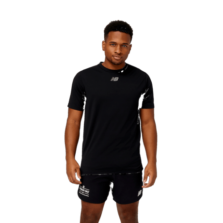 New Balance Men's Impact Run Luminous Short Sleeve Shirt New Balance