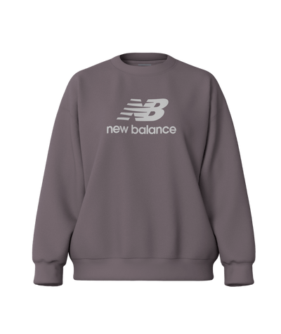 New Balance Women's Sport Essentials French Terry Logo Crew
