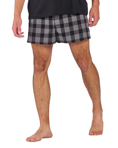 Boxercraft Men's Plaid Flannel Short Mens Apparel Shorts