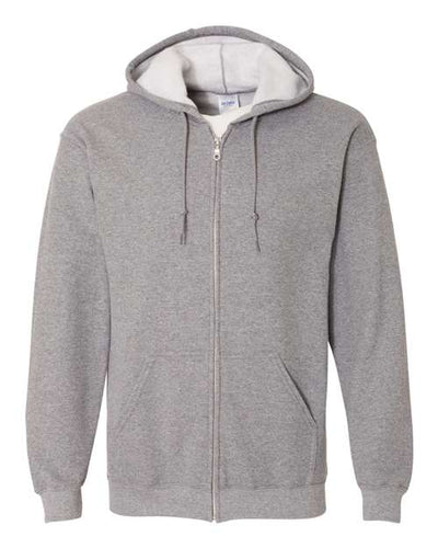 Gildan Men's Full-Zip Heavy Blend Hooded Sweatshirt