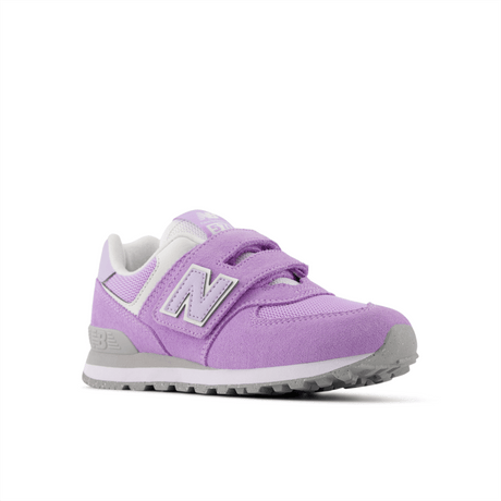 New Balance Infant Youth Girls 574 Hook And Loop Shoe - PV574ESL New Balance