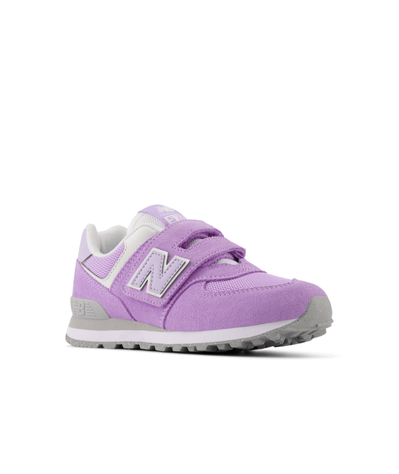 New Balance Infant Youth Girls 574 Hook And Loop Shoe - PV574ESL
