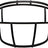 Xenith XRS-21SX Carbon Steel Facemask Xenith